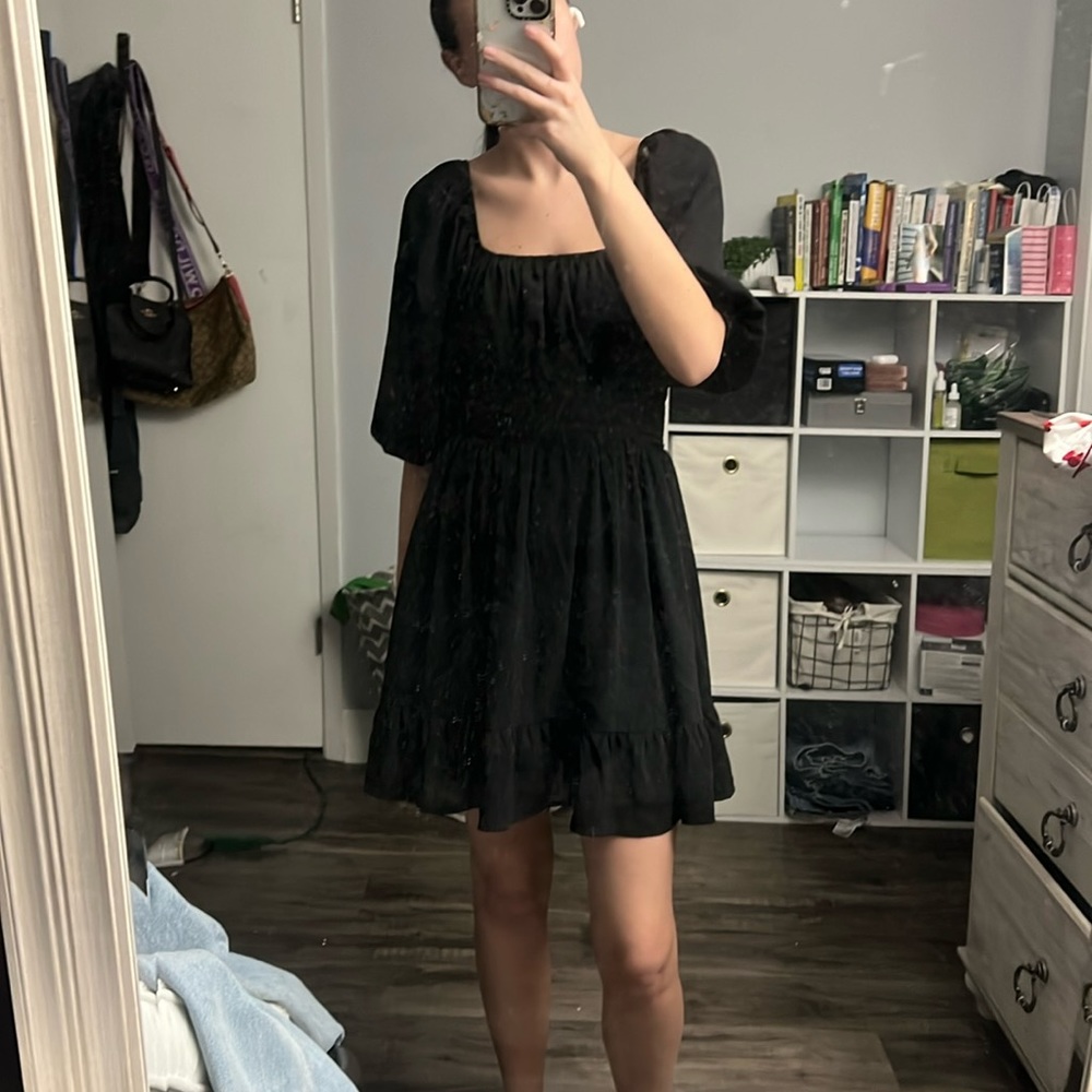Cute and simple black dress